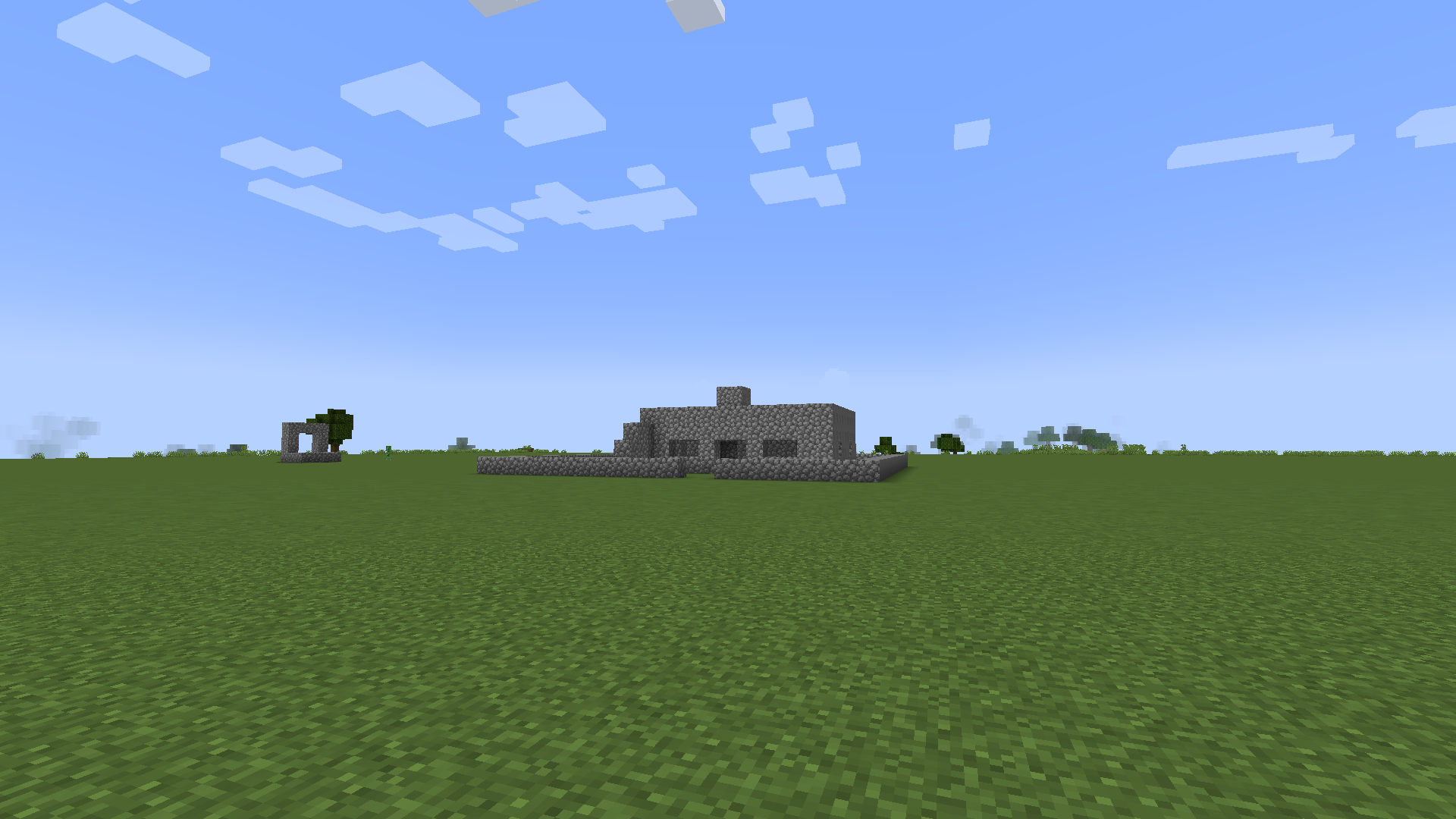 A screenshot of the oldest world inside Minecraft 1.21
